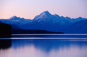 Mt Cook over Lake Pukaki